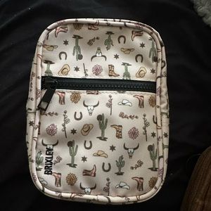 Brixley cross body bag in print yee haw